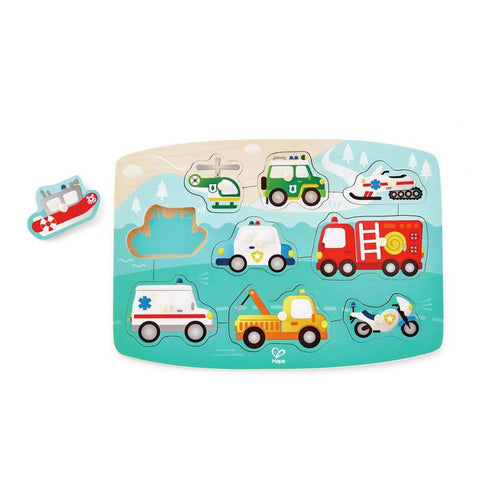 Hape Emergency Peg Puzzle